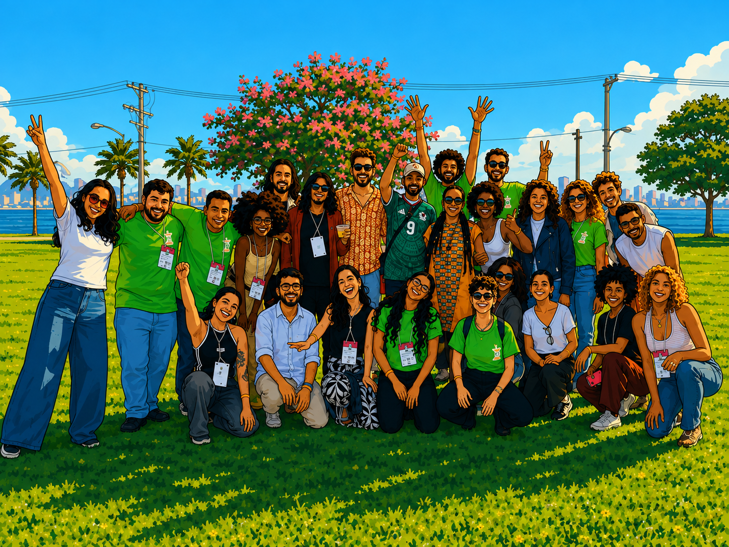Equipe do coLAB reunida